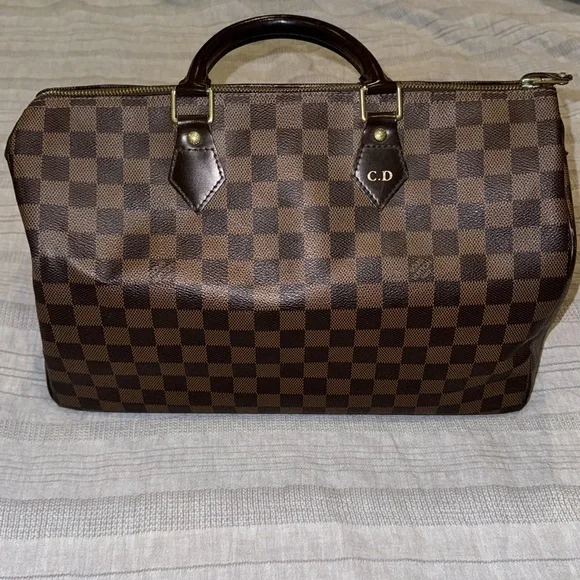 Louis Vuitton speedy 35 damier ebene - Picture 1 of 11